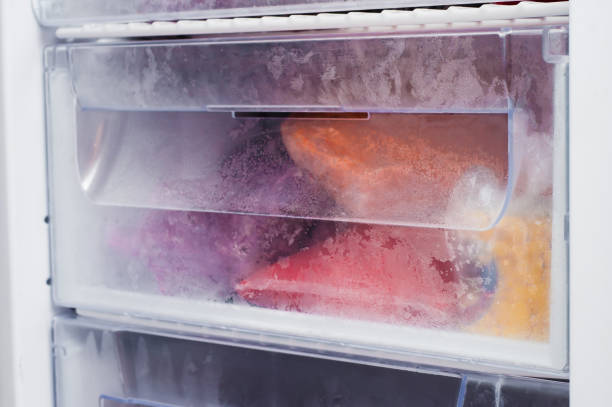 istock The freezer filled with multi-colored useful products and vitamins for the winter. 1447914436