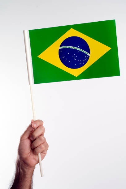 istock Brazils national flag. 1447923010