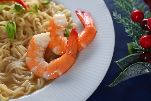 Prawn or Shrimp Ramen Noodles