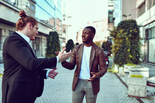 istock Friendship Shown By Multiethnic Businessmen 1447948757