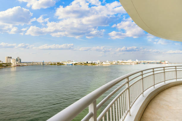 istock View from balcony on Brickell Key island 1447952677