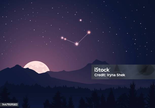 Handly Constellation Constellation Scheme Collection Stock Illustration - Download Image Now ...