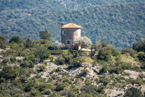 Windmill in la Garde-Freinet, France, Europe