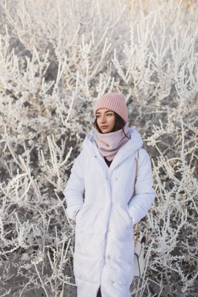 istock Hoarfrost and snow on trees 1447964390