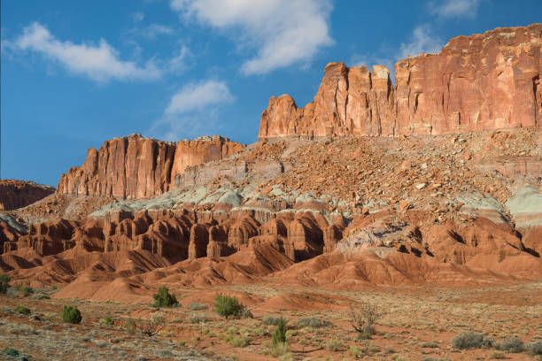 istock Fluted Wall rock formation in Capitol Reef 1447964750
