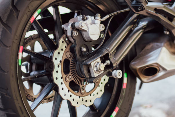 istock motorcycle rear wheel and disc brake 1447974084
