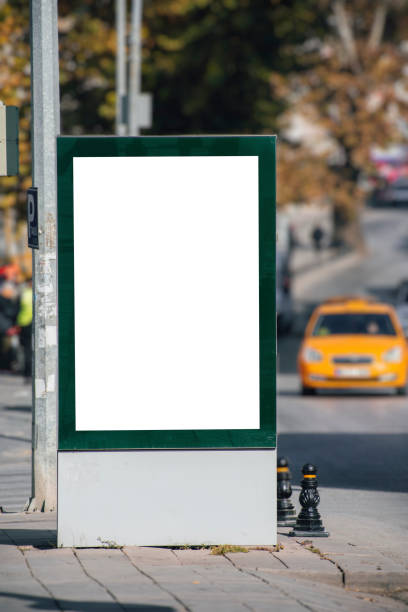 istock blank billboard on the roadside on the street 1447976190