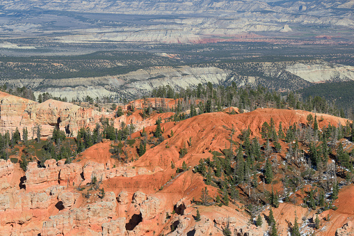 Bryce Canyon from Lower Inspiration Point in Bryce Canyon National Park, Utah