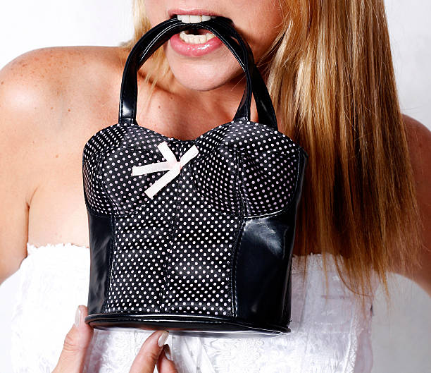 Fashion handbag stock photo