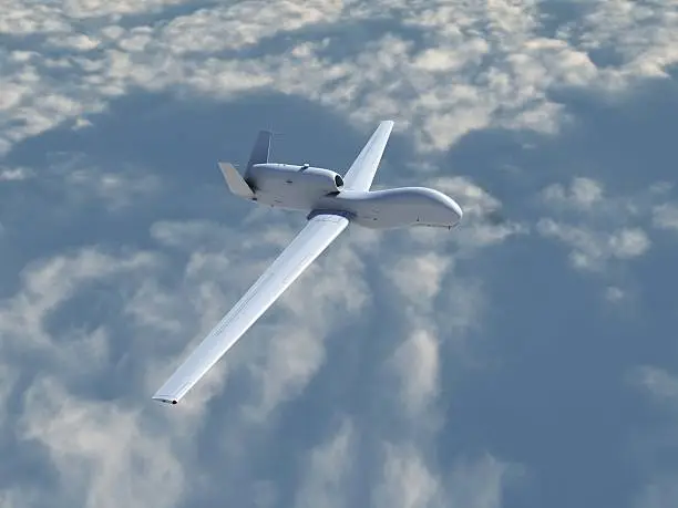 Photo of RQ-4A Global Hawk in Flight