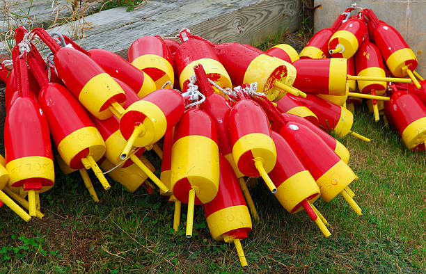 istock Lobster Buoys 144799791