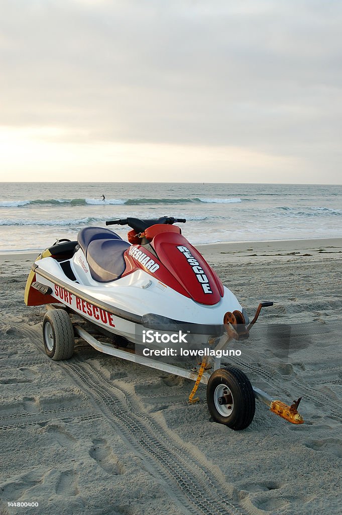 "Waverunner" Resgate watercraft - Royalty-free Atrelado de Carro Foto de stock