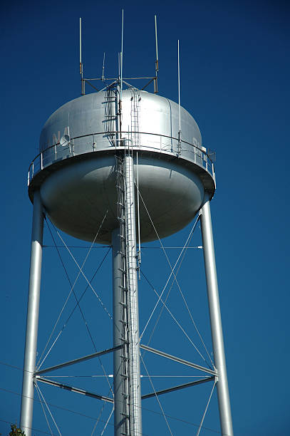 istock Rural Metal Water Tower 144800468