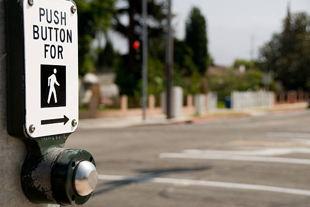 istock Crossing Button - Street Series 144800476