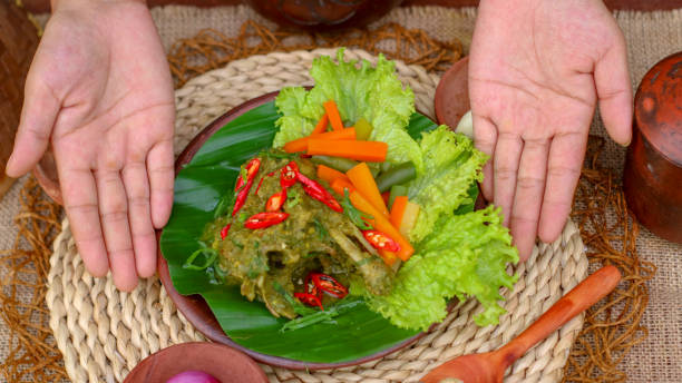 istock duck food with green chili complete with spices 1448009826