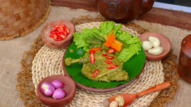 istock duck food with green chili complete with spices 1448009866