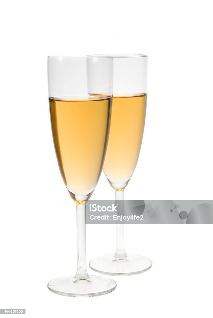 Champagner Flöten - Lizenzfrei Alkoholisches Getränk Stock-Foto