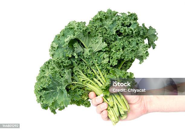 Bunch Of Kale Stock Photo - Download Image Now - Bunch, Kale, Adult