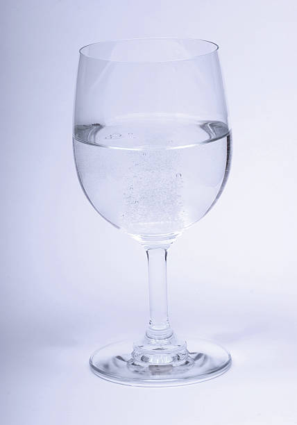 istock Glass of water with effervescent tablet 144801365