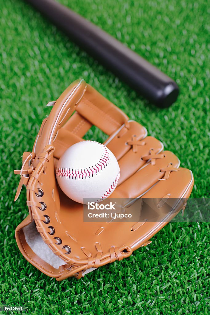 Бейсбол оборудование - Стоковые фото Бейсбол роялти-фри