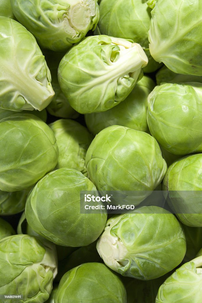 Cavolini di Bruxelles - Foto stock royalty-free di Alimentazione sana