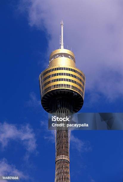 Sydney Tower - Fotografie stock e altre immagini di Affari - Affari, Ambientazione esterna, Antenna - Attrezzatura per le telecomunicazioni