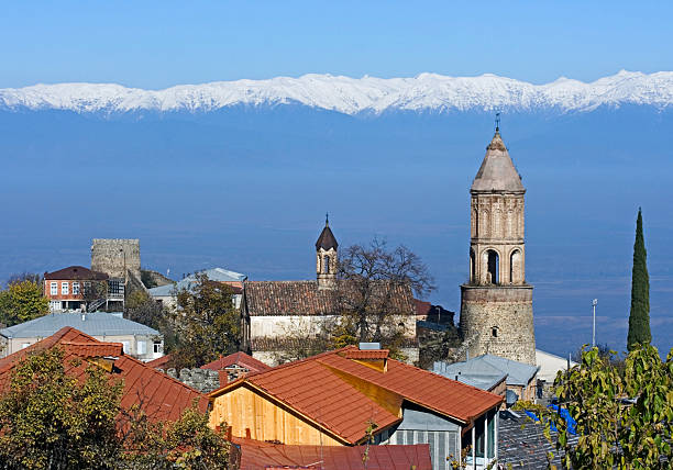 istock Signagi town, Caucasus, Georgia 144801748