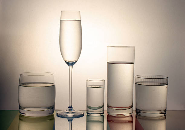 cool glass of water