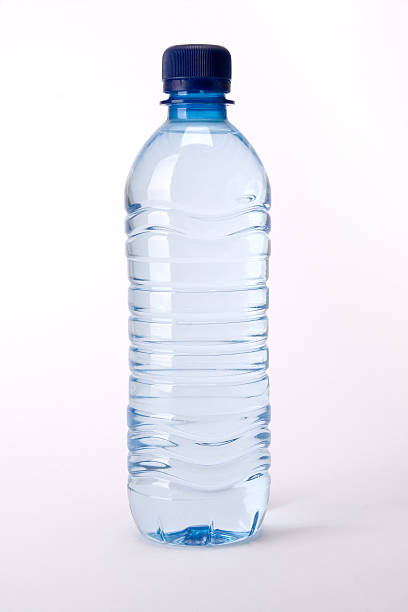 Bottle of mineral water stock photo