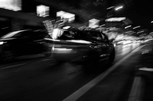 istock CAR IN THE NIGHT  AT TORONTO 1448024242