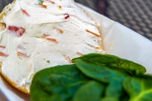 A variety of food items are displayed in an appetizing way.