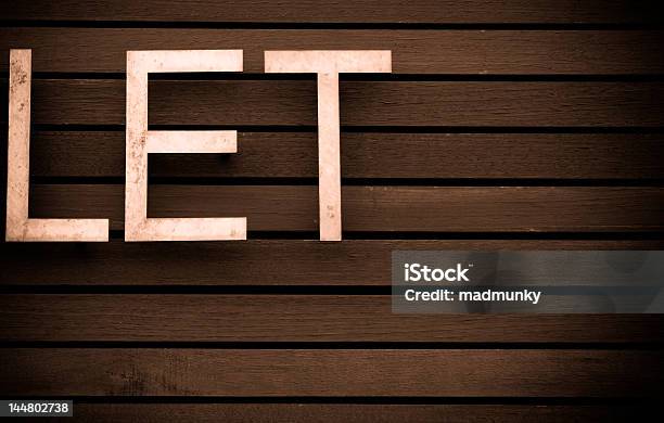 Let Stock Photo - Download Image Now - Horizontal, Monochrome, No People