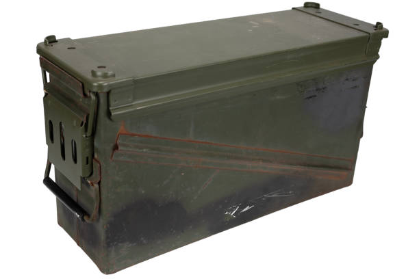 istock Ammo can for 40mm grenade cartridge 1448027442