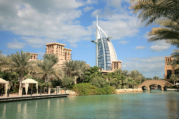 istock Burj Arab view from Madinat Jumeirah 144803034