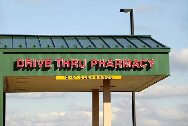 istock Drive Thru Pharmacy 144803647