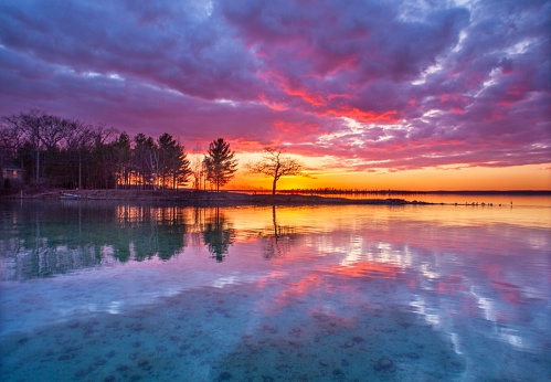 Higgins Lake, Michigan.