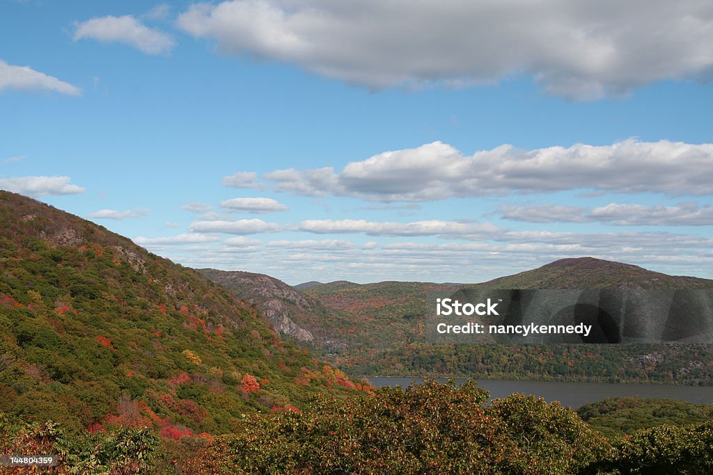 Vue de la vallée de l'Hudson - Photo de Automne libre de droits