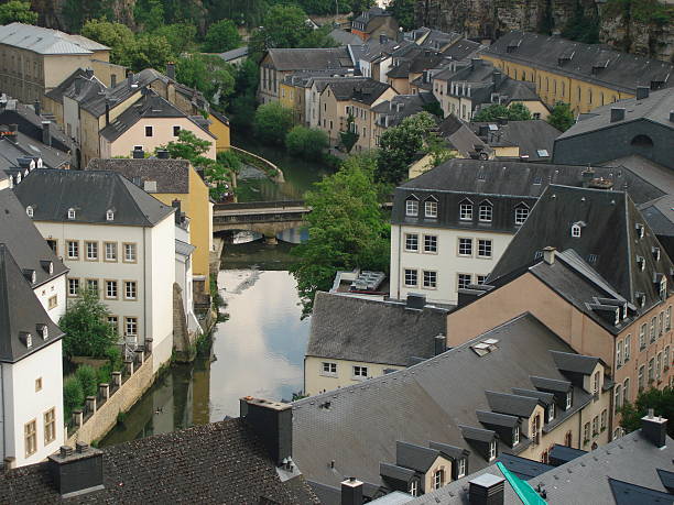 Luxembourg, June 2007 stock photo