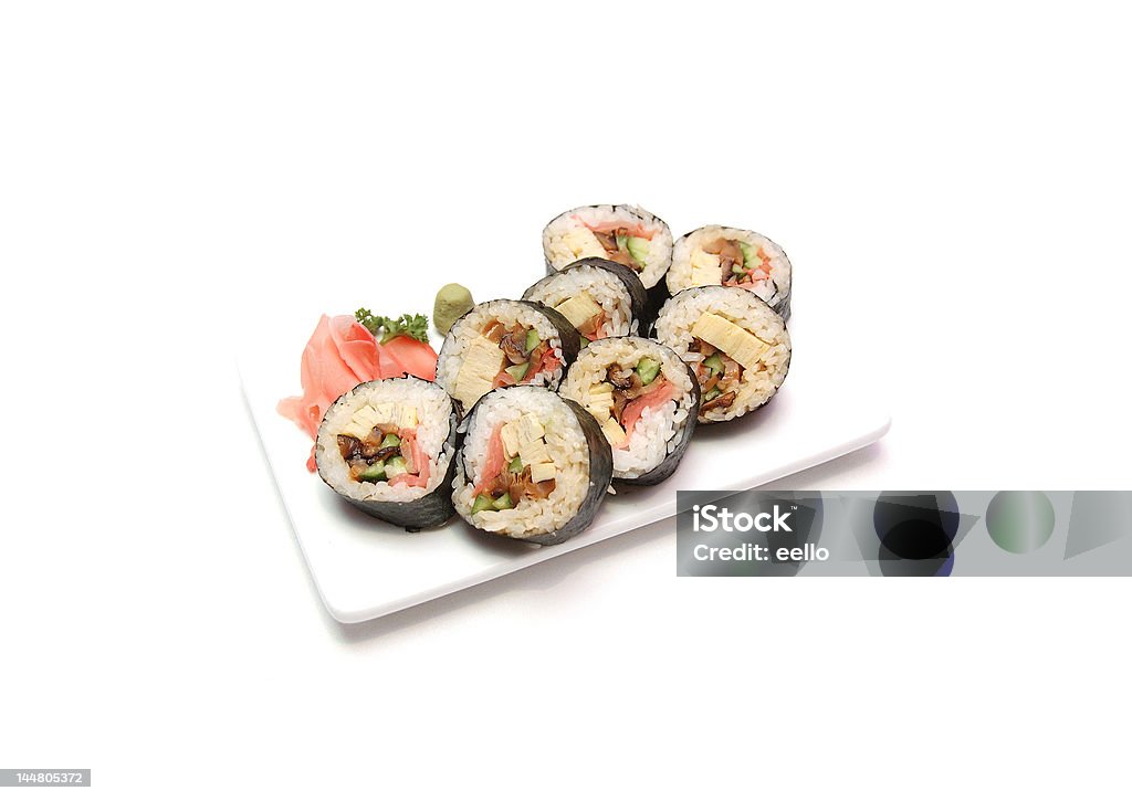 sushi japanese restaurant Buffet Stock Photo