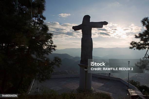 Jesus In Silhouette Stock Photo - Download Image Now - Mexico, Taxco, Bible