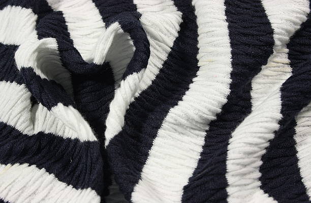 istock Creased Striped Knit- Heart 144805480