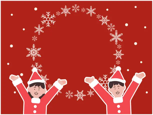 Vector illustration of Christmas Clip Arts