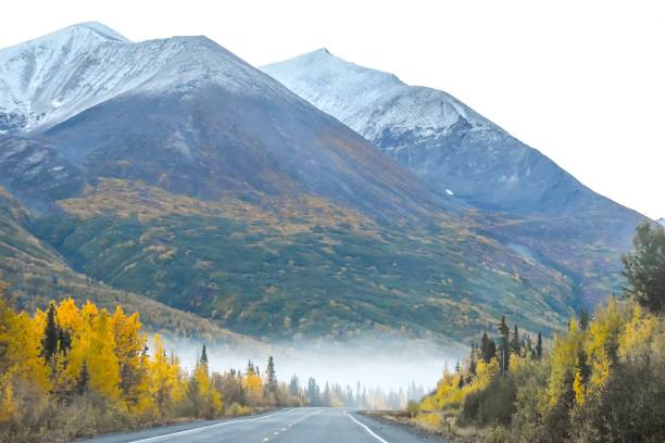 istock Traveling alongside Chugach Mountains Of Alaska in Fall 1448070167
