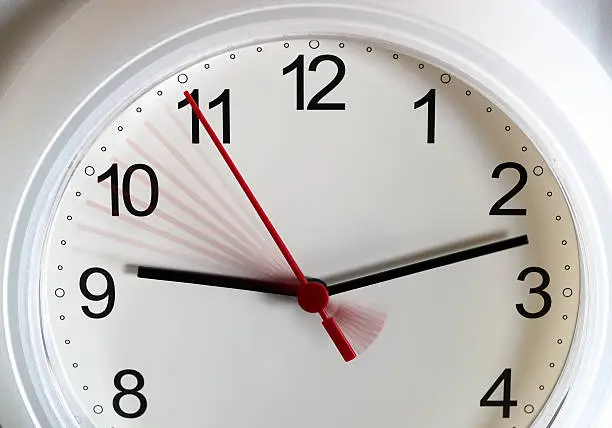 Multiple Exposure of a ticking clock