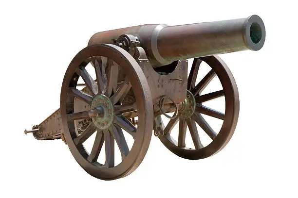 Photo of Spanish howitzer cannon