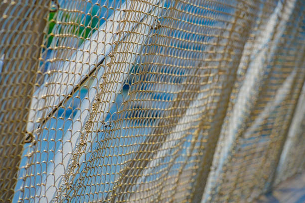 Image of iron fence. Shooting Location: Nishi -ku, Yokohama