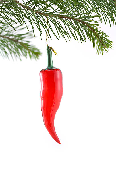 istock Chili Pepper Christmas Ornament 144807741