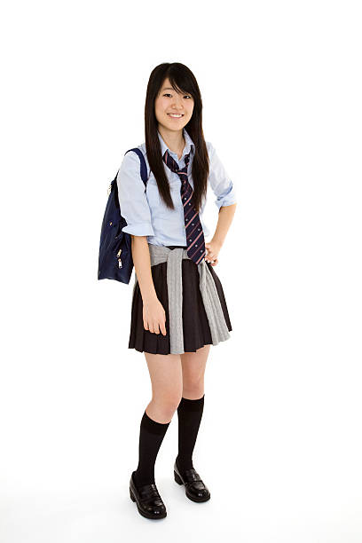 istock Japanese Schoolgirl 144807829