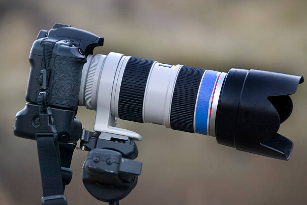 istock Telephoto Lens on the Tripod 144807974