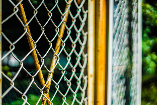 istock Image of iron fence 1448080461